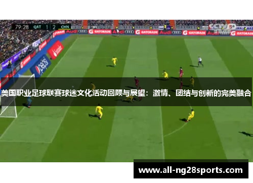 美国职业足球联赛球迷文化活动回顾与展望：激情、团结与创新的完美融合